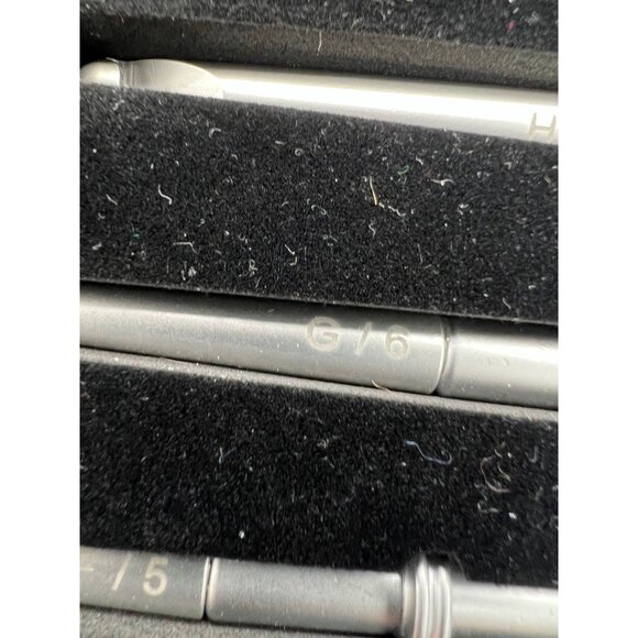 Crochet Hook Set Interchangeable Wood Handle 5 Sizes Kit Sawyer Creek Premium - Picture 5 of 12